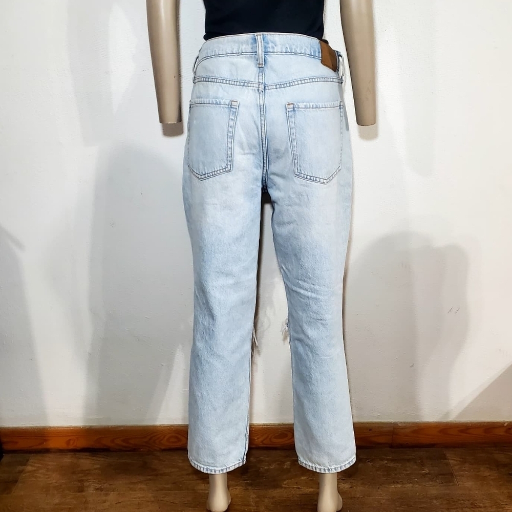 Aeropostale Light Blue Distressed Women's Jeans - Picture 2 of 5